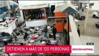 Punta Negra: PNP interviene a más de 120 personas con armamento