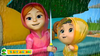 Дощ Дощ Іди геть Дитячий віршик і Пісня для дітей від Little Treehouse