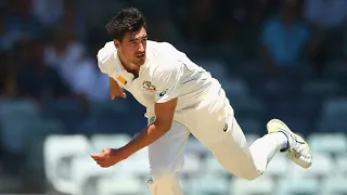 Starc bowls 160kph delivery at the WACA | Australia v New Zealand | 2015-16 Test Series