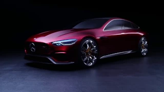 Onthulling Mercedes-AMG GT Concept in Geneve