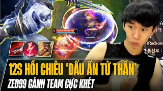 PROVIEW ZED99 MÚA ZED GIÀY CƠ ĐỘNG CARRY VỚI 20 KILL VÀ 12s HỒI CHIÊU CUỐI SIÊU ẢO