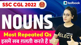 SSC CGL English Classes 2022 | Most Repeated Nouns Questions | Grammar for SSC CGL | Ananya Ma'am