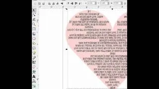 How to flow text into a shape in Inkscape