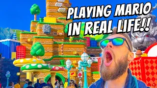 SUPER NINTENDO WORLD IS AMAZING - Full Day Experience!