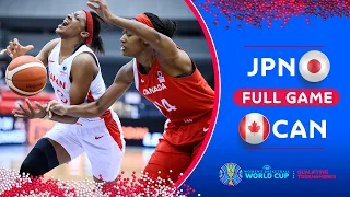 Japan v Canada - Full Game | FIBA Women's Basketball World Cup Qualifiers 2022