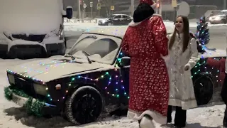 Новогодний автопробег БК