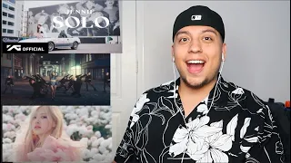 REACTING to BLACKPINK SOLO SONGS (Solo, Flower, On the Ground) KPOP REACTION!
