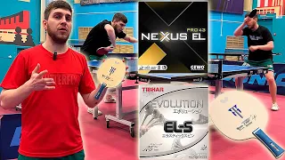 Контрольная сборка! Butterfly Timo Boll CAF +  Tibhar Evolution EL-S и GEWO Nexxus EL 43!