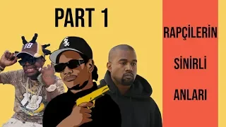 Rapçilerin Sinirli Anları #1 (Kanye West, Kodak Black, Eazy-E...)