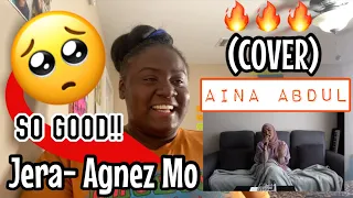 Reaction DISIKAT GUYS | AINA ABDUL   JERA AGNEZ MO | COVER