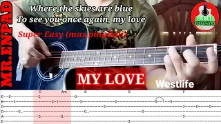 MY LOVE (Westlife) - Fingerstyle Guitar Tutorial with TAB @ENPAD