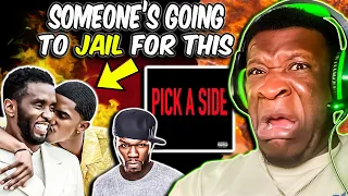 DIDDY’s SON CONFESSES!!! (50 CENT Diss TRACK))King Combs- Pick A Side (REACTION)