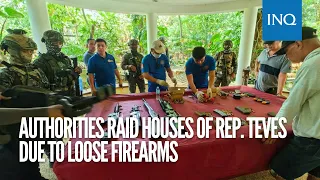 Authorities raid houses of Rep. Teves due to loose firearms