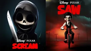 AI Disney Pixar Posters - animated