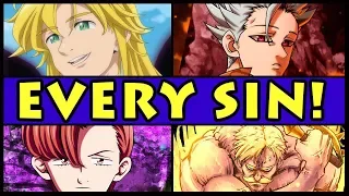 The 7 Sins RANKED from Weakest to Strongest! (Seven Deadly Sins / Nanatsu no Taizai)