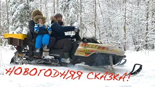 ВЛОГ 290! В новогоднюю сказку к родителям!