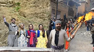 IRAN Nowruz 1401 Celebration in a Kurdish Village | Persian New Year in Countryside