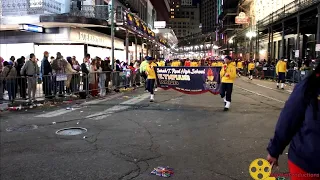 Sarah T Reed Marching Band On St Charles and Canal Street @Krewe Of Cleopatra Parade (2024)