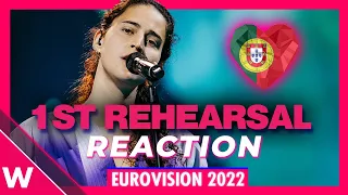 Portugal First Rehearsal: MARO "Saudade, Saudade" @ Eurovision 2022 (Reaction)