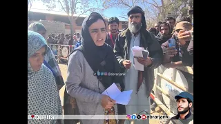 Dr Mahrang Baloch is talking to the Media at Quetta Civil Hospital. #balochistan