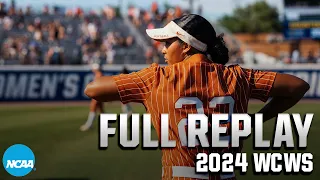 Texas vs. Florida: 2024 Women's College World Series | FULL REPLAY