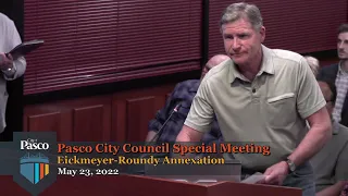 Pasco City Council Special Meeting & Workshop, May 23, 2022