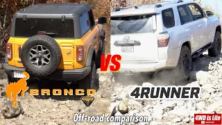 Ford Bronco vs Toyota 4Runner - Off-road Comparison
