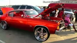 72 Chevelle with BIG BLOCK & Custom Interior on 24" Bonspeed Wheels