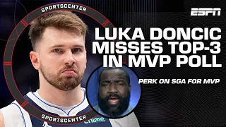 NO LOVE for Luka Doncic in Tim Bontemps' NBA MVP straw poll? + Perk's MVP favorite | SportsCenter