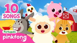 Sons dos Animais | + Completo | Pinkfong, Bebê Tubarão! Canções para Crianças