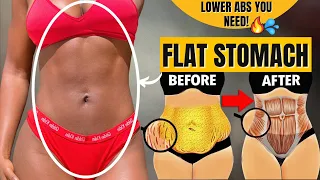 Absolute FLAT STOMACH | Intense LOWER ABS In 10 Min | No Planks~Beginner friendly