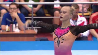 2018 Russian Championships Angelina Melnikova FX EF