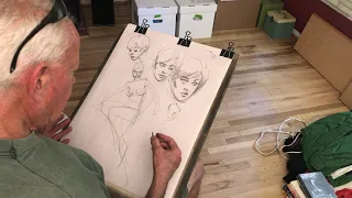 Drawing with Ink and Brush Part 6: Drawing figures with the Reilly Method