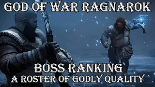 Ranking Every God of War Ragnarok Boss From Worst to Best - MattTGM