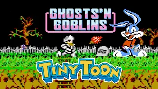 Стрім 8-бітне Пекло. (не)Проходим Ghosts'n'Goblins  та Tiny Toon для NES