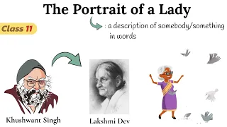 the portrait of a lady class 11 in hindi / class 11 english chapter 1 the portrait of a lady