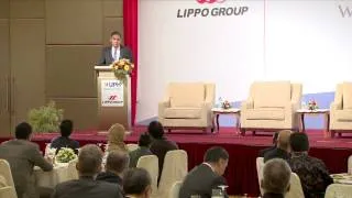 "Connecting ASEAN"  Part 1 of the Lippo UPH Breakfast Dialogue in Myanmar