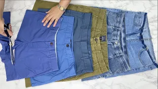 [DIY] The reason why you can't throw away the pants you can't wear
