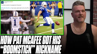 How Pat McAfee Got His "Boomstick" Nickname & How It Was Used Against Him