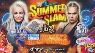 Ronda Rousey vs Liv Morgan WWE Smackdown Women’s Championship Summerslam 2022 Full Match | #wwe