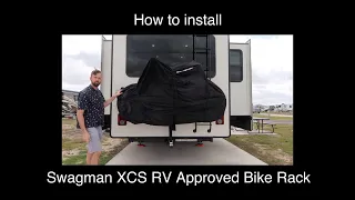 Install the Swagman XCS RV Approved Bike Rack