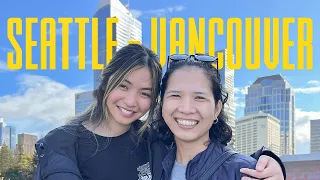 How to Travel Vancouver to Seattle(Border Interviews & Tourist Spots) Crossing International Border