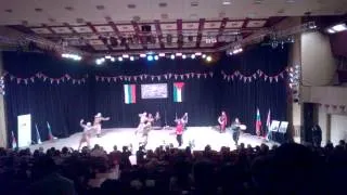 Palestinian folk dance group Fununiyat in Sofia, Bulgaria (1/3)