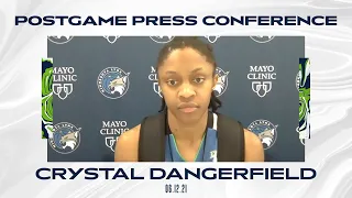 Crystal Dangerfield Postgame Press Conference - June 12, 2021