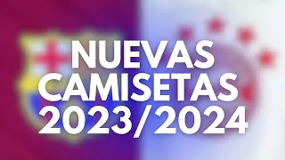 NUEVA CAMISETA DEL BARCELONA Y DEL BAYERN MÚNICH (2023/2024) 🔥 | #futbol