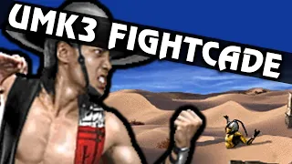 UMK3 ON FIGHTCADE IS AMAZING NOW - 2v2 with MANY Characters