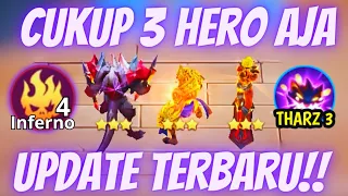 NEW UPDATE‼️THARZ SKIL 3 ll CUKUP 3 HERO AJA CUY!! CARA MAIN THARZ SKIL 3 UPDATE TERBARU