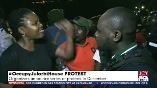 #OccupyJulorbiHouse Protest: Organizers announce series of protests in December