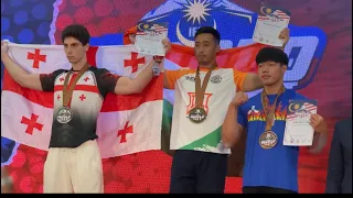 Vethozo lohe from India, Nagaland 🇮🇳 is now the youth 78kg IFA world champion in right arm