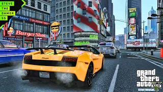 Let's go to New York Day 3 (GTA 5 NIKO REAL LIFE MODS ) 4K